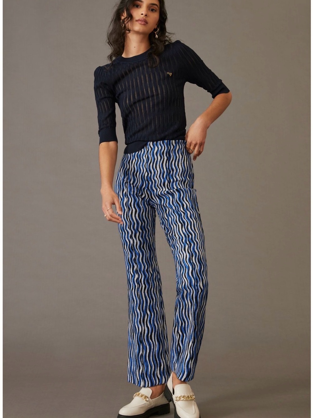 Anthropologie Maeve the Margo kick flare pants